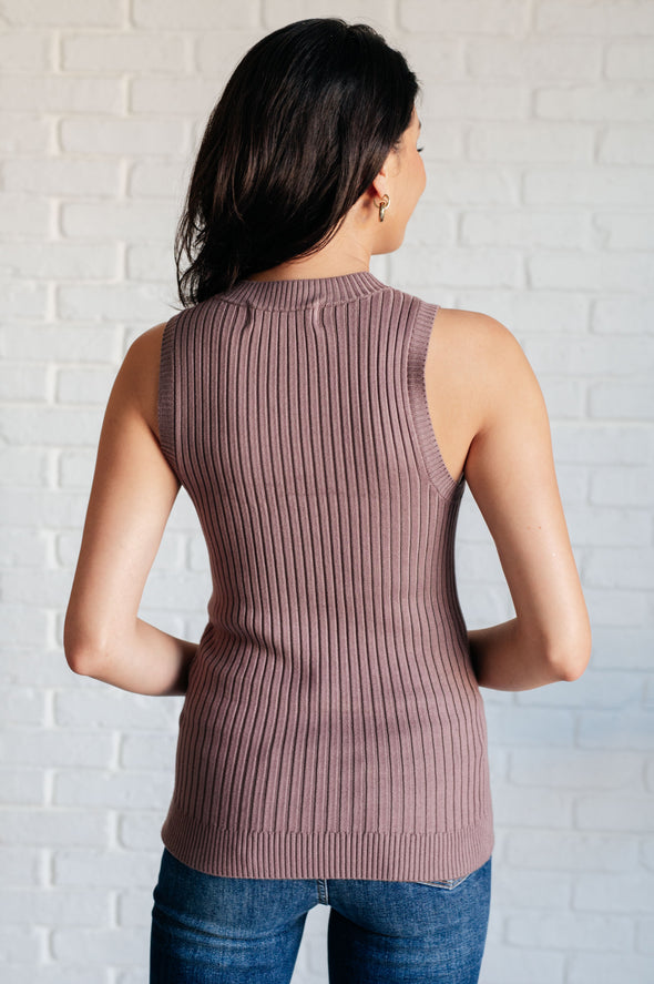 Let Me Hear It Ribbed Sweater Tank