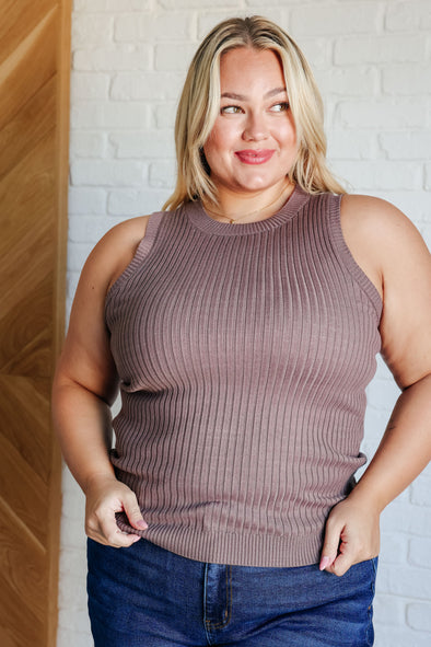 Let Me Hear It Ribbed Sweater Tank