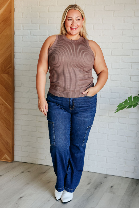 Let Me Hear It Ribbed Sweater Tank