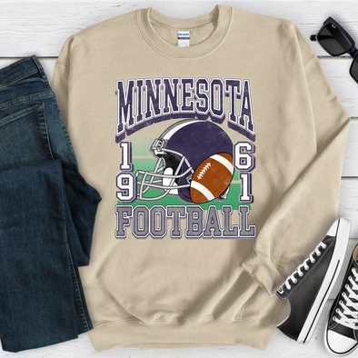 Minnesota Retro Football Sweatshirt