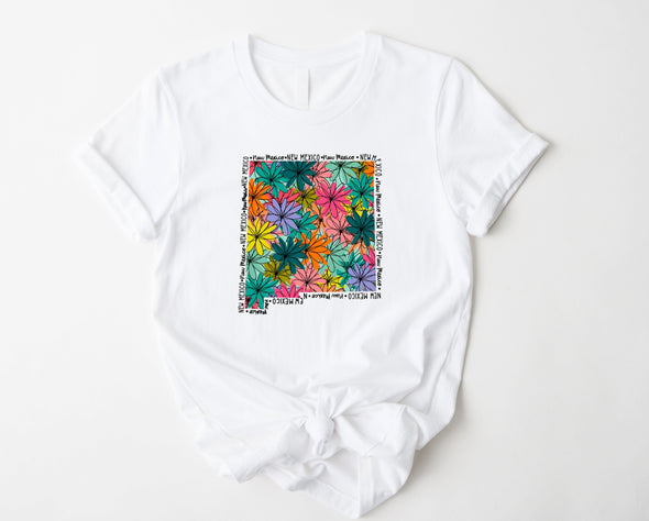 New Mexico Floral Graphic Tee