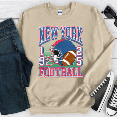 New York Retro Football Sweatshirt