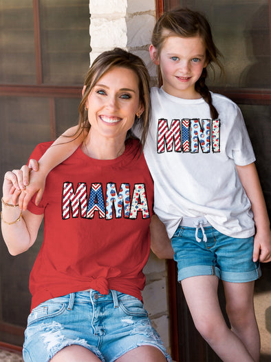 Patriotic Mommy & Me Graphic Tee