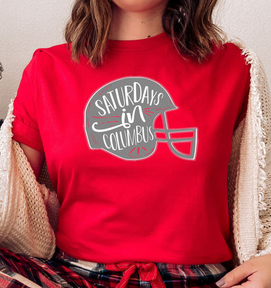 Saturdays In Columbus Graphic Tee and Sweatshirt