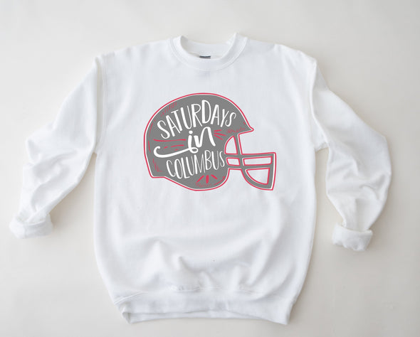 Saturdays In Columbus Graphic Tee and Sweatshirt