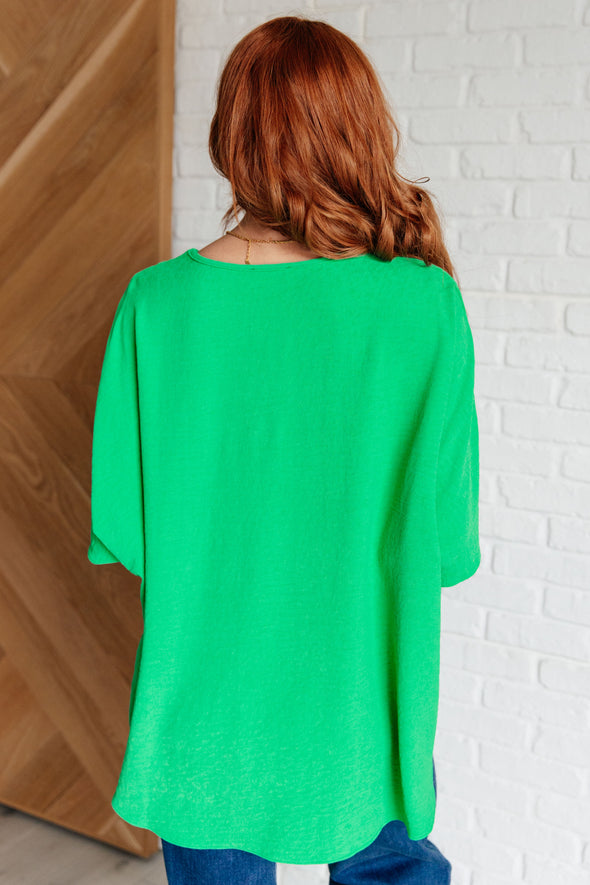 Set The Expectation V-Neck Top