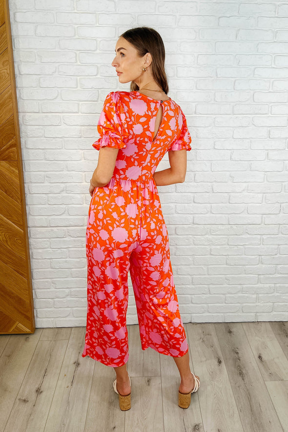 She's Got Mojo Puff Sleeve Jumpsuit