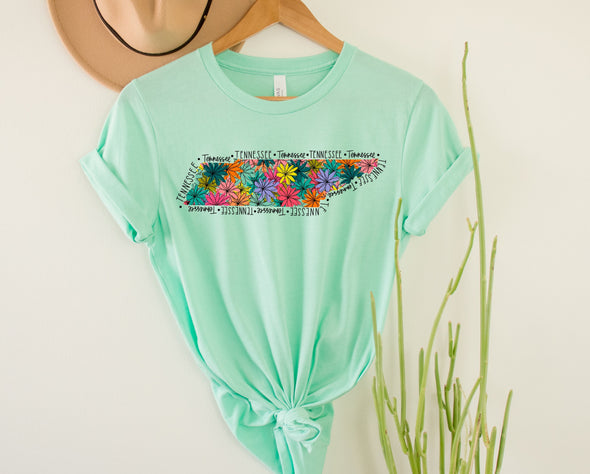 Tennessee Floral Graphic Tee