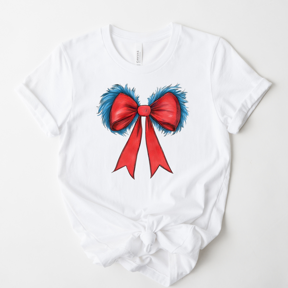 Thing 1 Thing 2 Coquette Graphic Tee