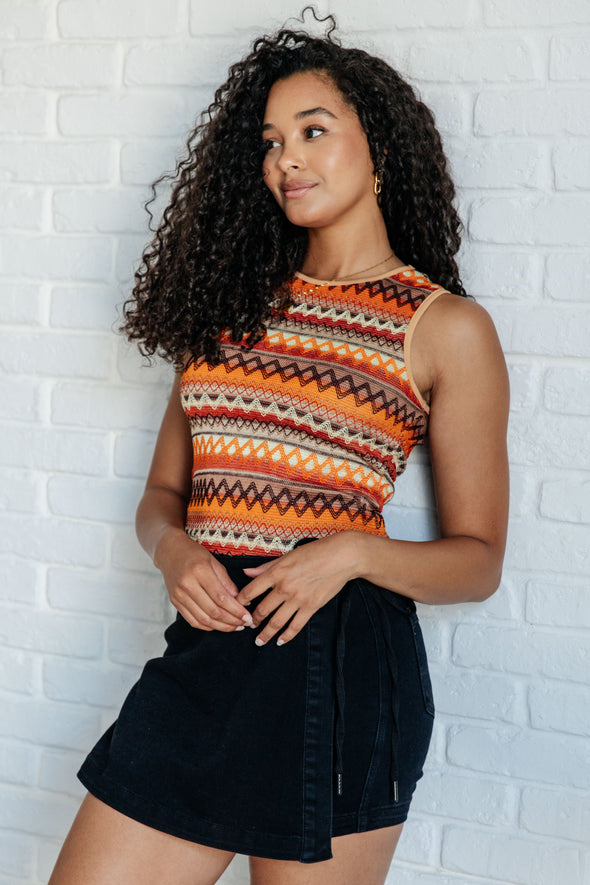 Up In My Feelings Knit Tank