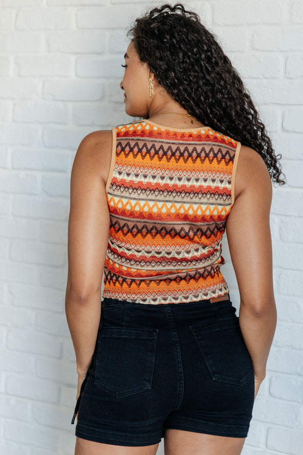 Up In My Feelings Knit Tank