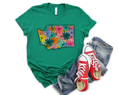 Washington Floral Graphic Tee