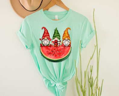 Watermelon Gnomes Graphic Tee