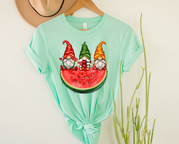 Watermelon Gnomes Graphic Tee