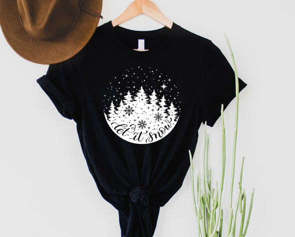 Winter Let It Snow Graphic Tee