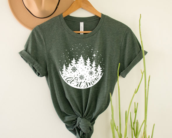 Winter Let It Snow Graphic Tee