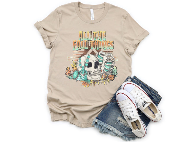 All Things Fall Graphic Tee and Sweatshirt