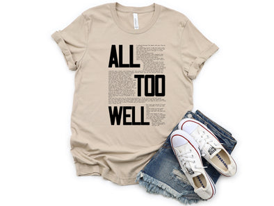 All Too Well Graphic Tee