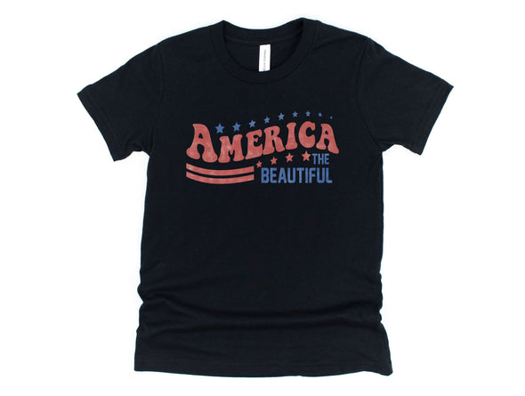 America The Beautiful Graphic Tee