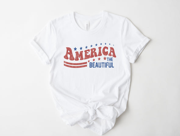 America The Beautiful Graphic Tee