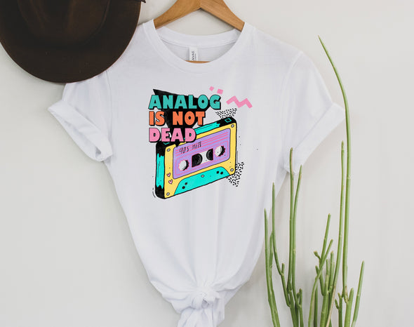 Analog Is Not Dead Graphic Tee