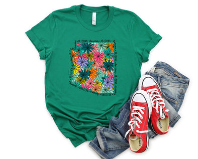 Arizona Floral Graphic Tee