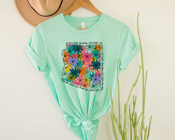 Arizona Floral Graphic Tee