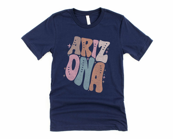 Pastel Arizona Graphic Tee and Sweatshirt