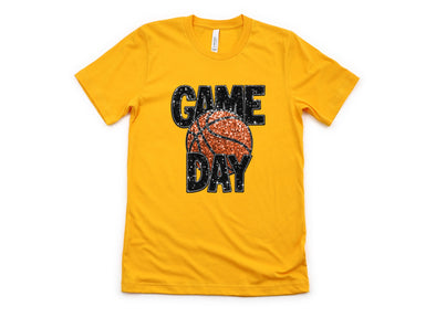 Basketball Bling Graphic Tee and Sweatshirt