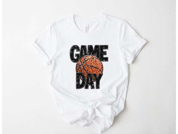 Basketball Bling Graphic Tee and Sweatshirt