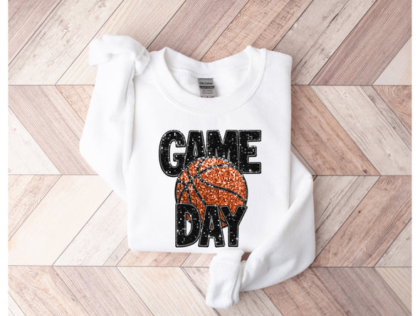 Basketball Bling Graphic Tee and Sweatshirt