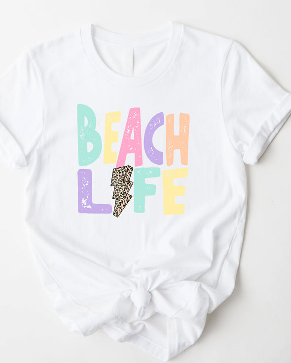 Beach Life Lightening Graphic Tee