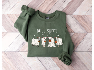 Bull Sheet Graphic Tee and Sweatshirt