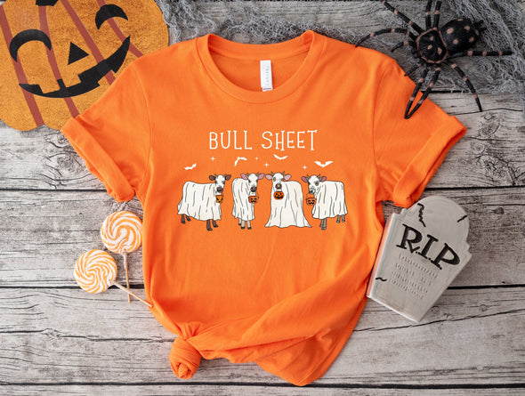 Bull Sheet Graphic Tee and Sweatshirt