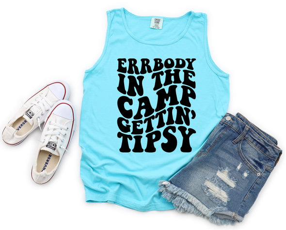 camp tipsy Camp Getting Tipsy Graphic Tee – Broadway & Arthur Boutique