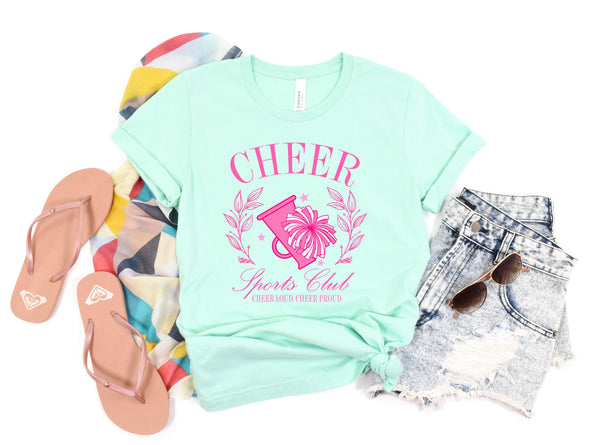 Cheer Sports Club Graphic Tee