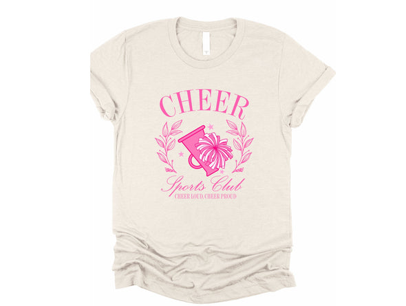 Cheer Sports Club Graphic Tee