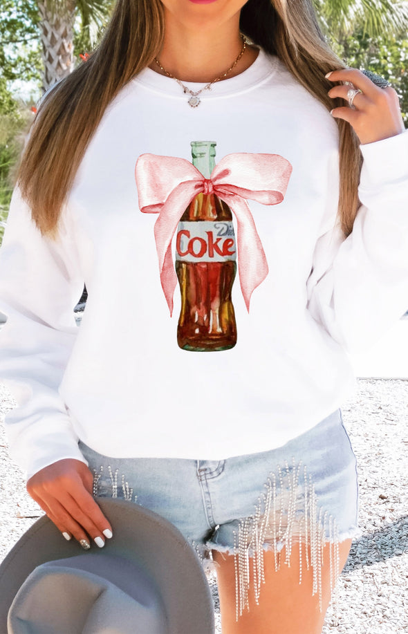 Coquette Coke Graphic Tee and Sweatshirt