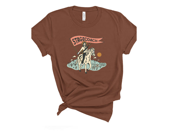 Country Stagecoach Graphic Tee