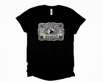 Cowboy Buckle Graphic Tee