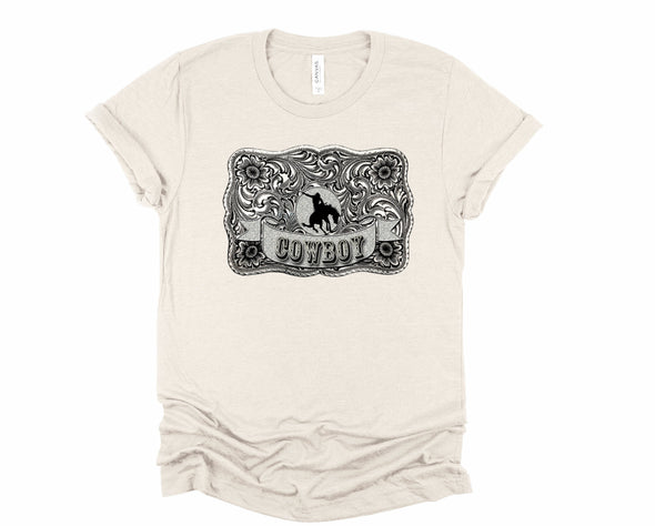 Cowboy Buckle Graphic Tee