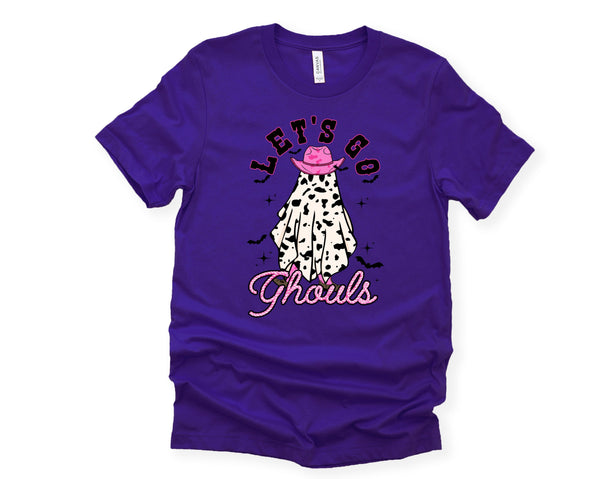 Cowboy Lets Go Ghouls Graphic Tee and Sweatshirt