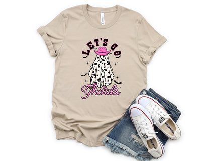 Cowboy Lets Go Ghouls Graphic Tee and Sweatshirt