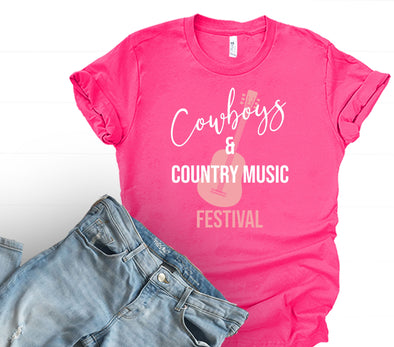 Cowboys & Country Music Graphic Tee