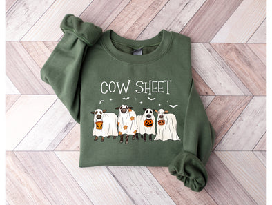 Cow Sheet Graphic Tee and Sweatshirt