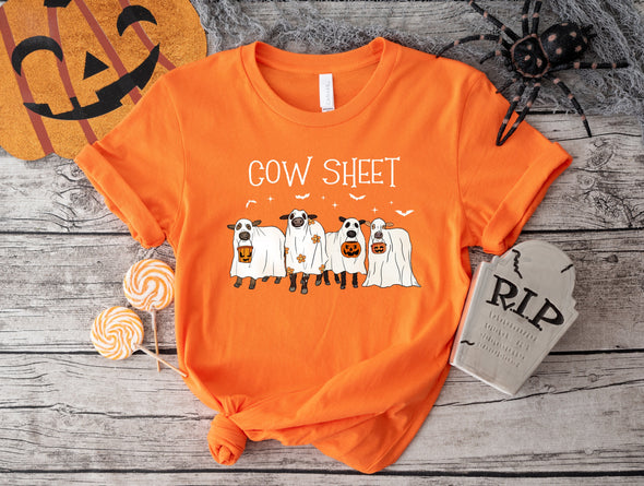 Cow Sheet Graphic Tee and Sweatshirt