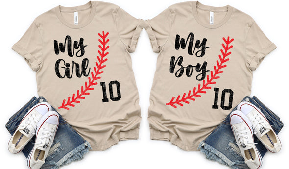 My Girl/ My Boy Customs Graphic Tee