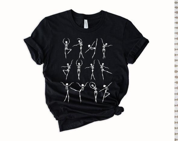 KIDS Dancing Skeletons Graphic Tee and Sweatshirt