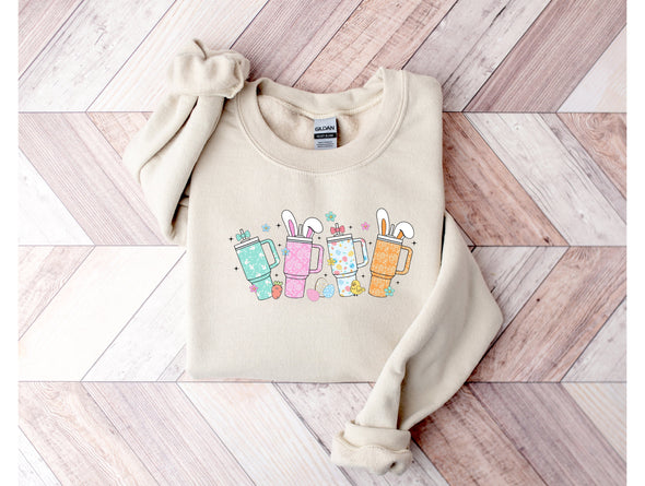 Easter Cups Graphic Tee and Sweatshirt