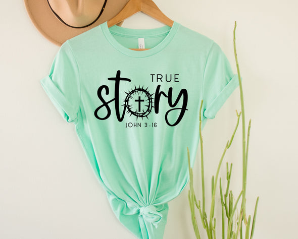 Easter True Story Graphic Tee